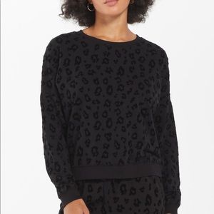 Z Supply ANIMAL FLOCKED PULLOVER